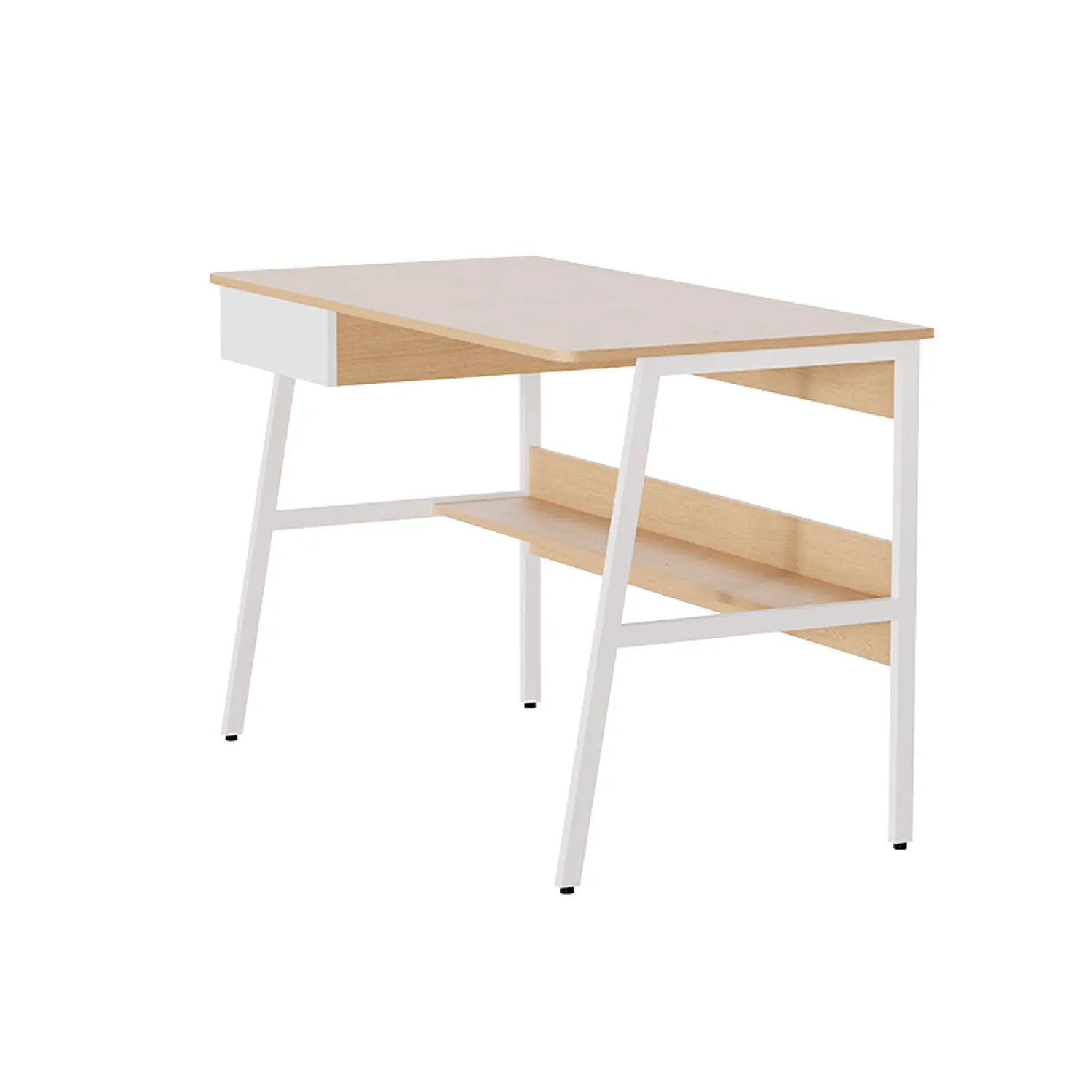 Xtech - Single Level Computer Desk - Drawer and Shelf - XTF-CD207 - Image 2