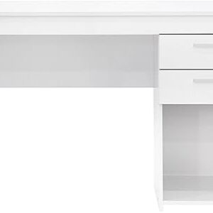 RTA CD-913D-White  Mobil Desk w/ Storage