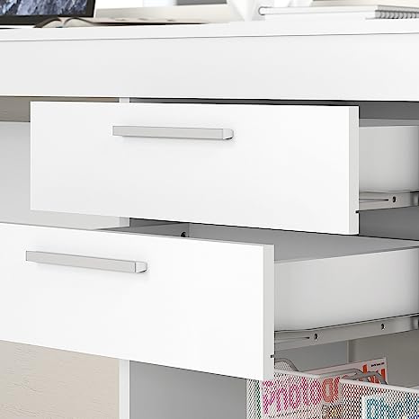 RTA CD-913D-White Mobil Desk w/ Storage - Image 5