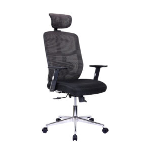 Executive Mesh office Chair-with Arms -RTA 1010-BK