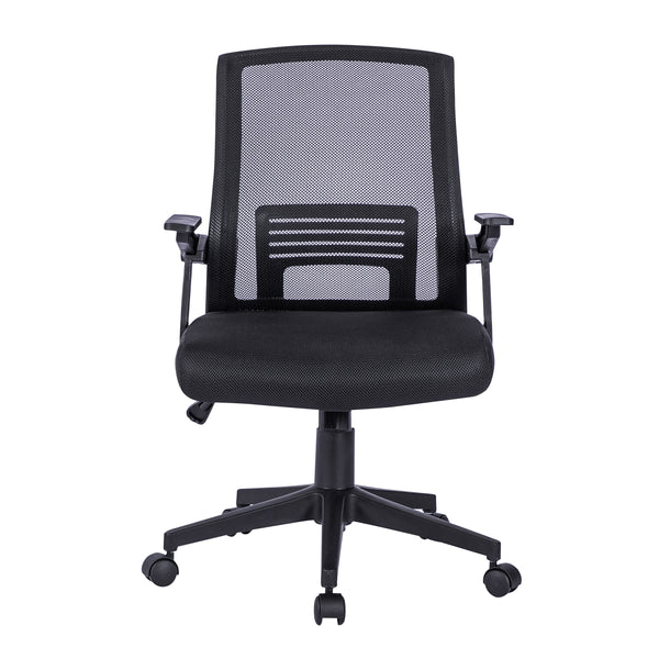 Techni Mobili - Ergonomic Office Mesh Chair - RTA-3245C-Black - Image 5