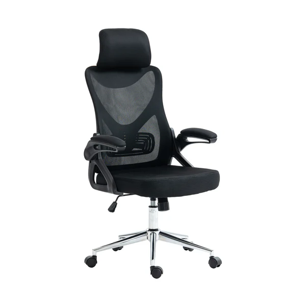 Techni Mobil - Modern High Back Mesh Ergonomic Chair - Black - CH-3263C-BK