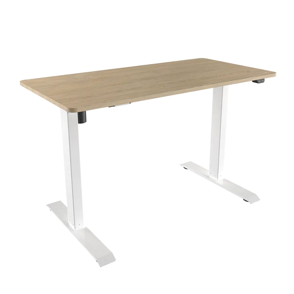 Techni Mobili - Adjustable Sit to Stand Desk - OAK
