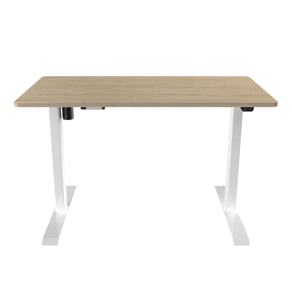 Techni Mobili - Adjustable Sit to Stand Desk - OAK - Image 3