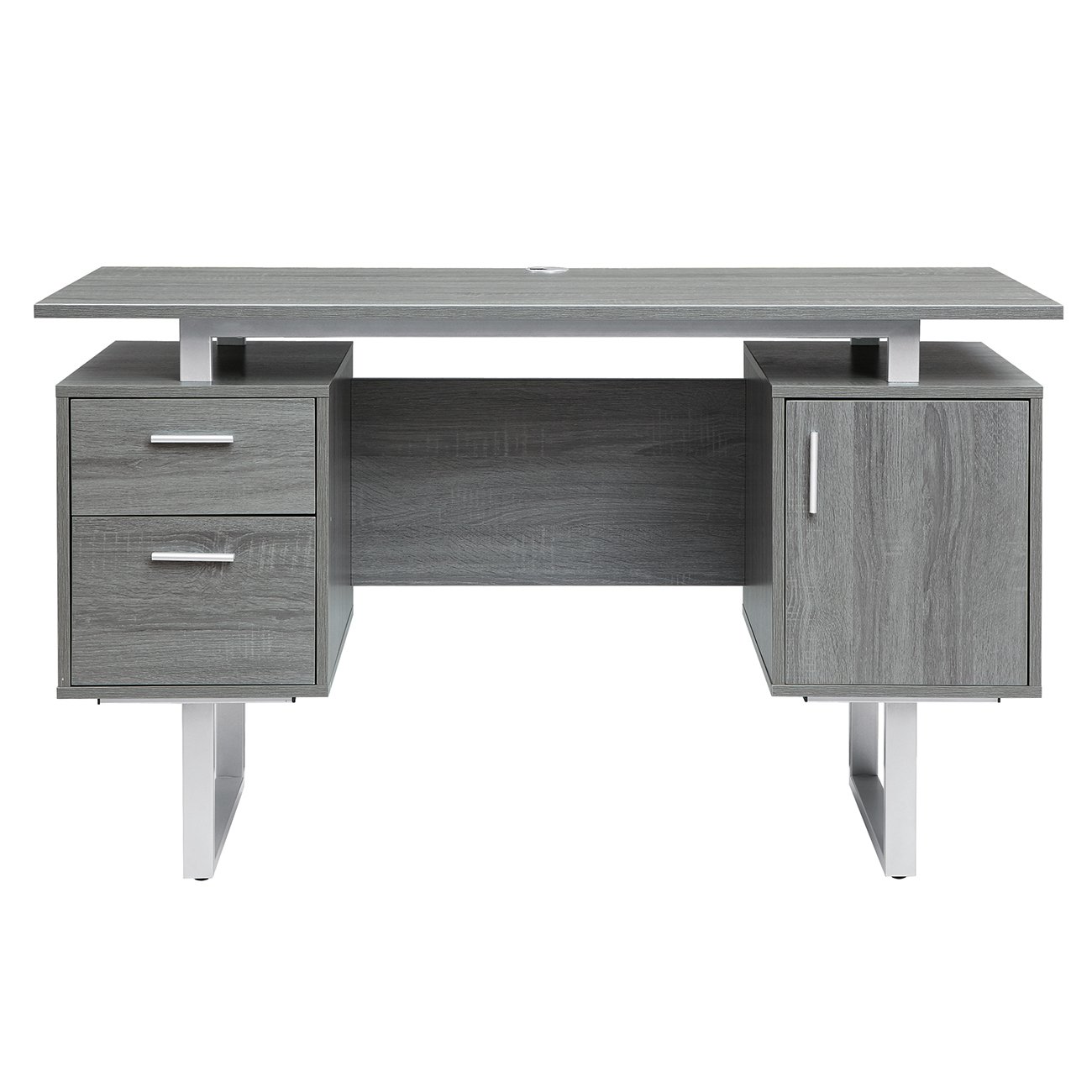 Techni Mobili Modern Office Desk with Storage