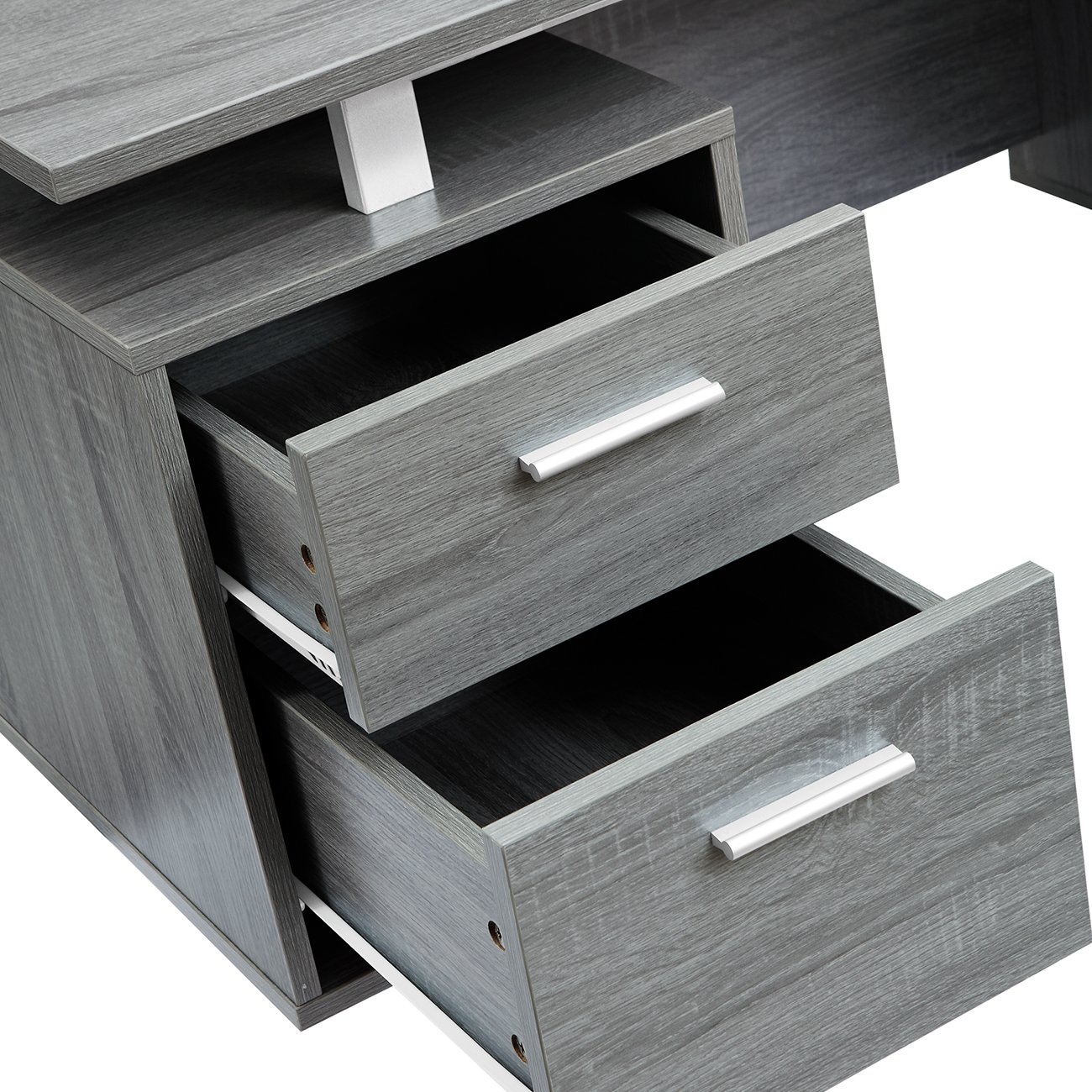 Techni Mobili Modern Office Desk with Storage - Image 4