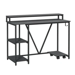 Techni Mobili - Industrial Writing Desk -  CD-7310D-BK