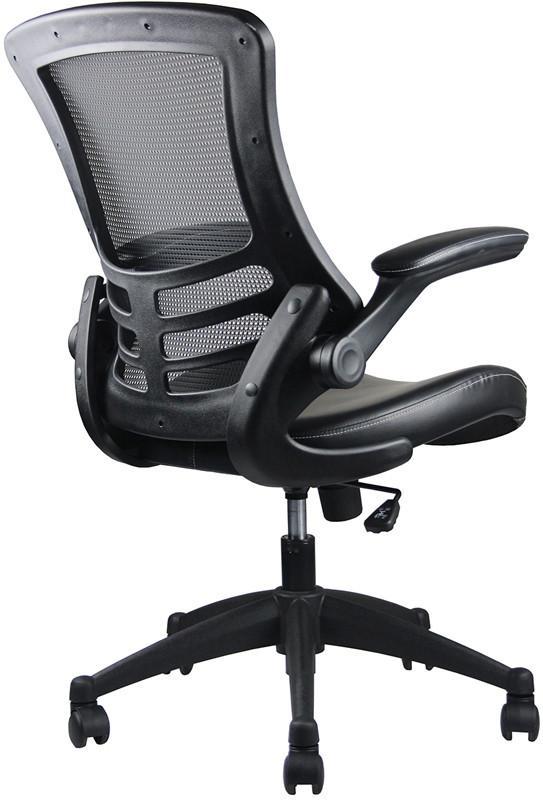 Techni Mobili - Stylish Mid-Back Mesh Office Chair With Adjustable Arms - 8070-BK - Image 2