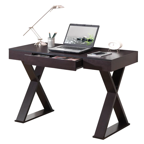 Techni Mobili - Trendy Writing Desk with Drawer - 8406-ES - Image 2