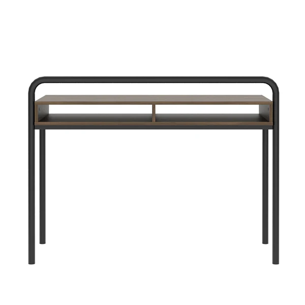 Techni Mobili - Modern Classic Writing Desk - Dark Walnut - Image 4