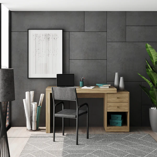 Techni Mobili- Expandable Home Office Desks - Walnut - Image 2