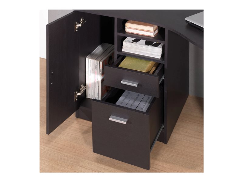 Techni Mobili Classic RTA-8408 - table - curved - espresso - Image 9