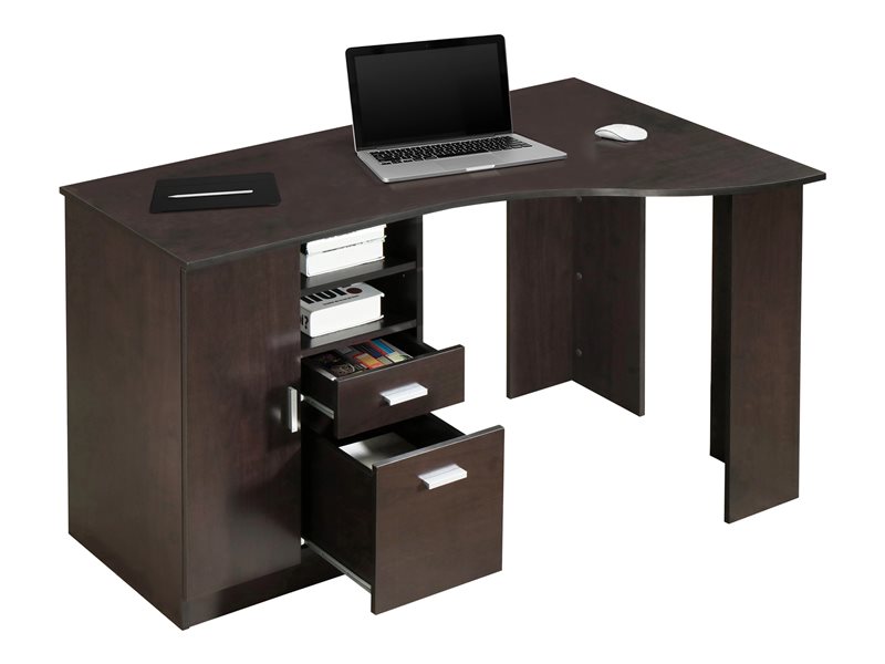 Techni Mobili Classic RTA-8408 - table - curved - espresso - Image 6