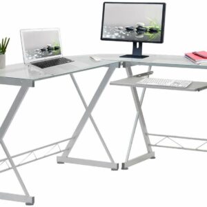 RTA CD-3802-GLS Glass Desk
