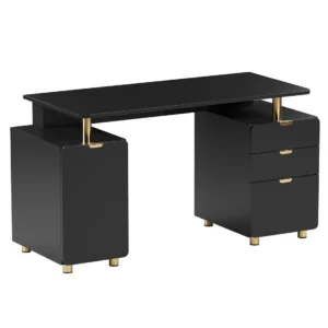 RTA Computer Desk with Storage  CD-4991D-BK